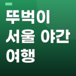 뚜벅이 서울 야간 여행