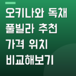 오키나와 독채 풀빌라 추천 가격 위치 비교해보기