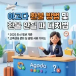 아고다 환불 방법 및 환불 안될 때 대처법