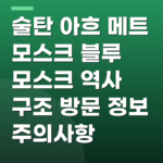 술탄 아흐 메트 모스크 블루 모스크 역사 구조 방문 정보 주의사항