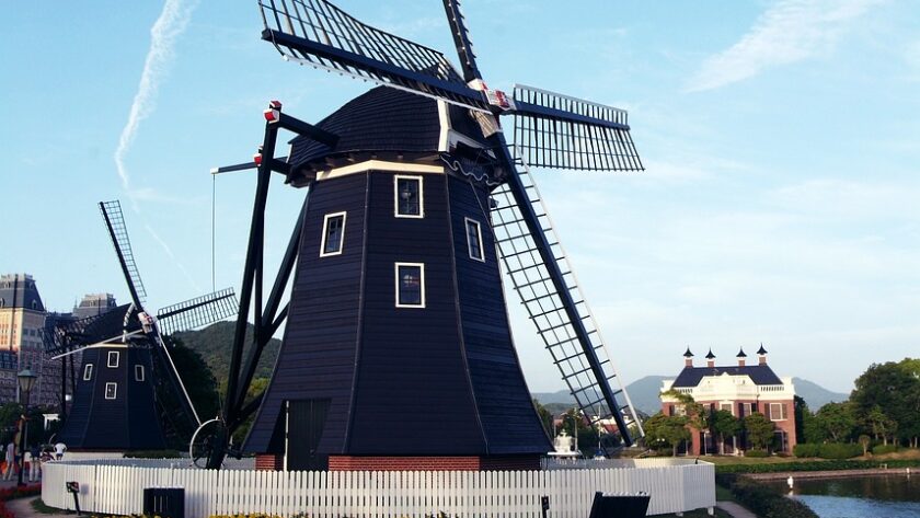 windmill, huis ten bosch, sasebo