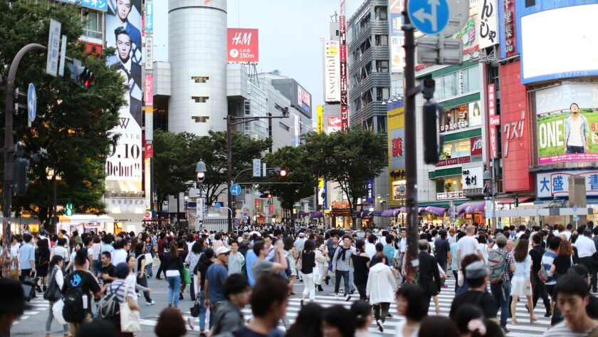 city, tokyo, street view