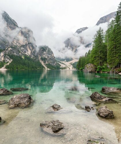 water, lake, nature