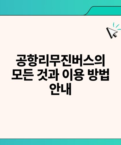 공항리무진버스의 모든 것과 이용 방법 안내.jpg