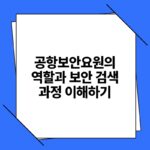 공항보안요원의 역할과 보안 검색 과정 이해하기.jpg