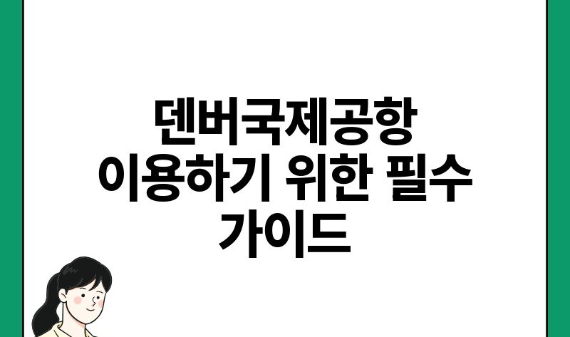 덴버국제공항 이용하기 위한 필수 가이드.jpg