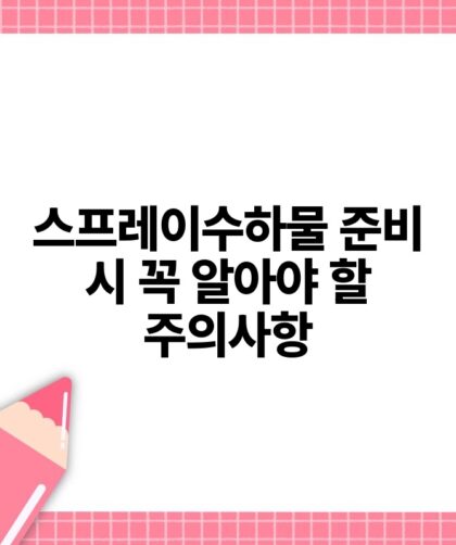 스프레이수하물 준비 시 꼭 알아야 할 주의사항.jpg