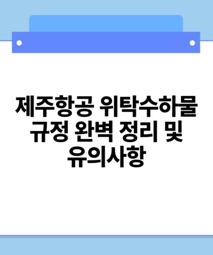 제주항공 위탁수하물 규정 완벽 정리 및 유의사항.jpg