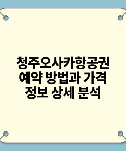 청주오사카항공권 예약 방법과 가격 정보 상세 분석.jpg