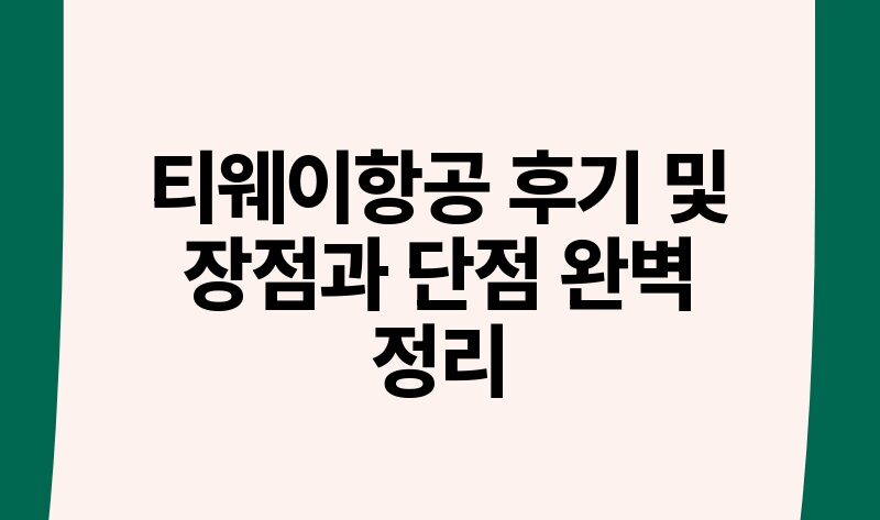 티웨이항공 후기 및 장점과 단점 완벽 정리.jpg